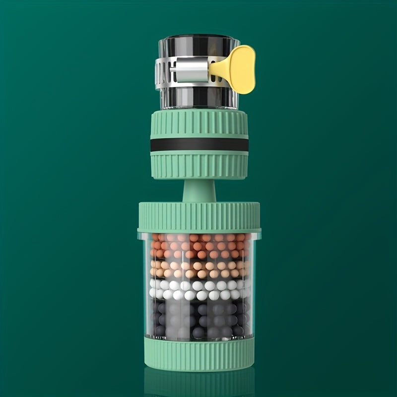 Sizning kraningizni 360 daraja osonlik bilan aylantiring! Ushbu aerator splash-proof oshxona tajribasi uchun 10 ta filtr bilan birga keladi. Suv tozalovchi valf purkagichi elektr energiyasini talab qilmaydi.