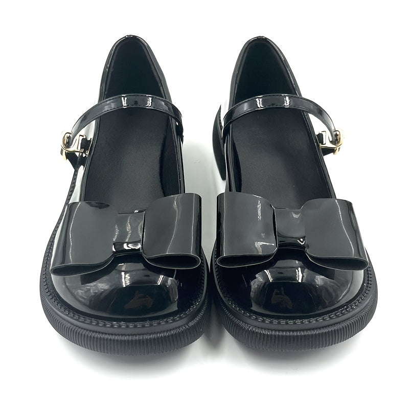 Women’s Microfiber Mary Jane Loafers Slip-On Casual Comfort Shoes