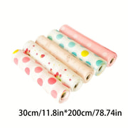 Chic bosma suv o'tkazmaydigan shkaf qoplamasi - javonlarni sirpanish, yog' va dog'lardan himoya qiladi - oshxona, hammom va yotoqxona saqlash uchun ideal