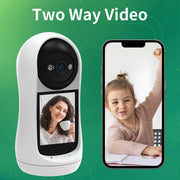 3MP WiFi Video Intercom with Night Vision Motion Detection Two-Way Audio Waterproof