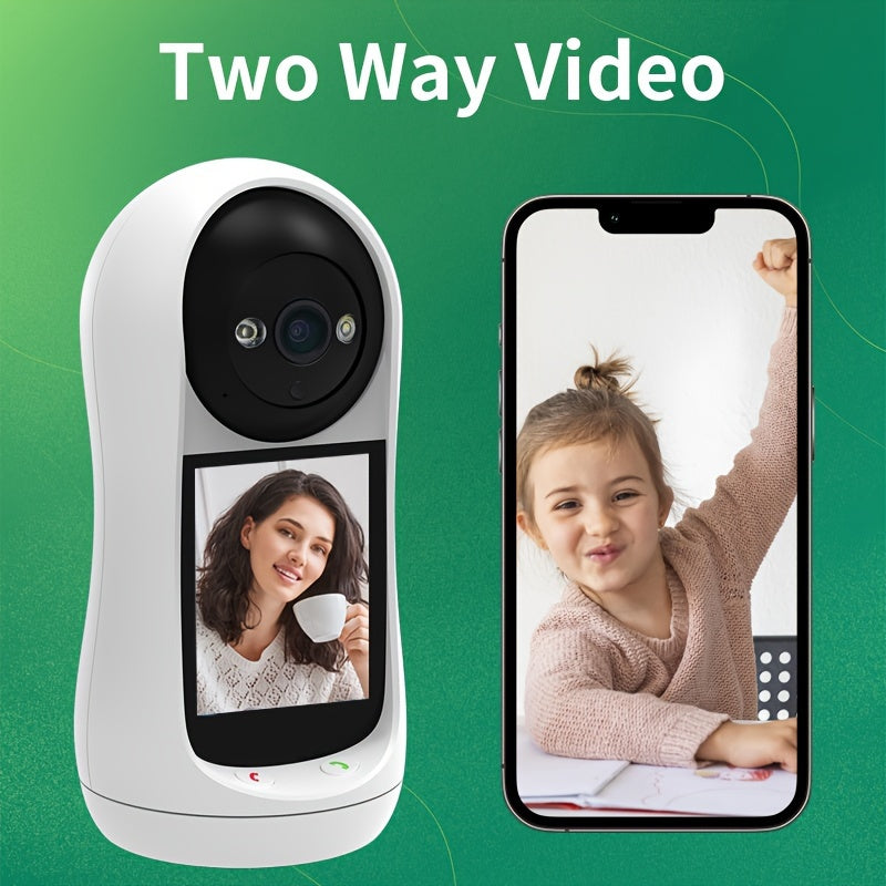 3MP WiFi Video Intercom with Night Vision Motion Detection Two-Way Audio Waterproof