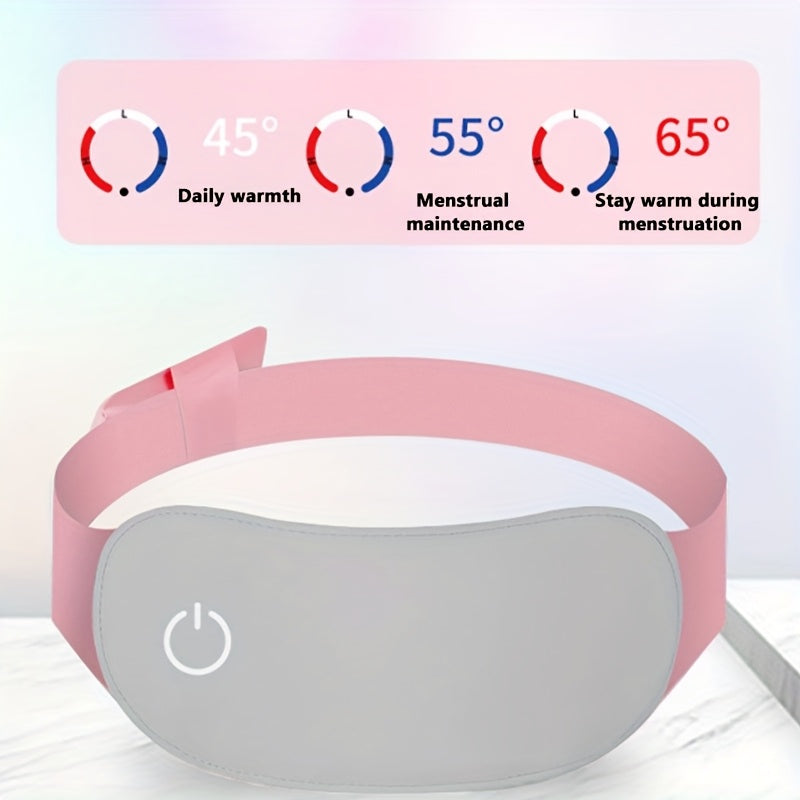 1 dona USB quvvatlangan Issiq Saroy Isitish Kengashi, dismenoreya uchun mos, ≤36V ishlash voltaji, menstruatsiya va kundalik issiqlik, birinchi dan uchinchi gear, sehrli qorin va qorin issiq siqish kulrang rangda