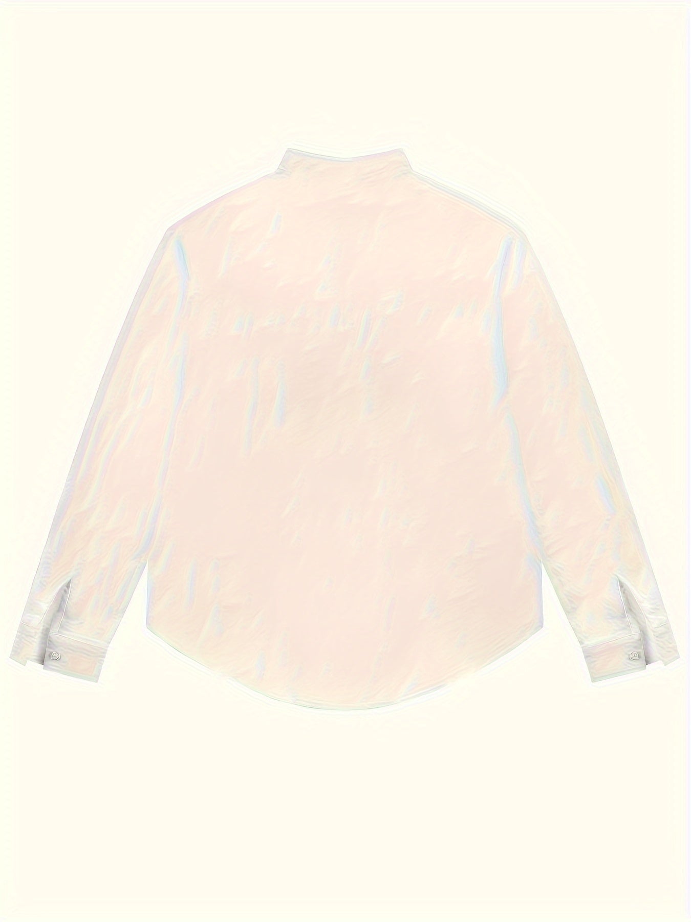 Plus Size Men's Cotton Casual Henley Shirt Solid Color Breathable Comfortable