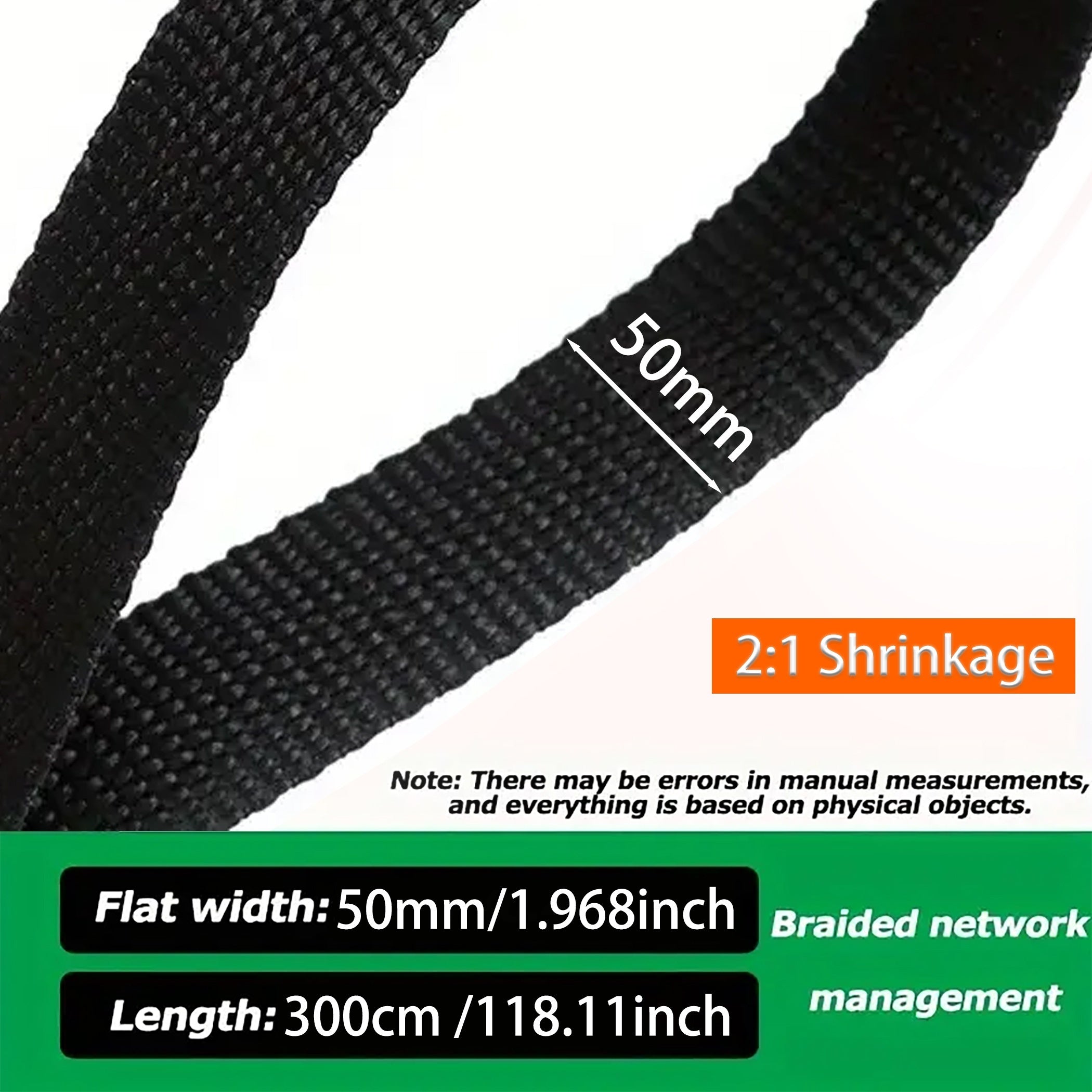 Труба для тепловой усадки длиной 3 метра, 13-50 мм, кабельный рукав, изолированная обмотка провода