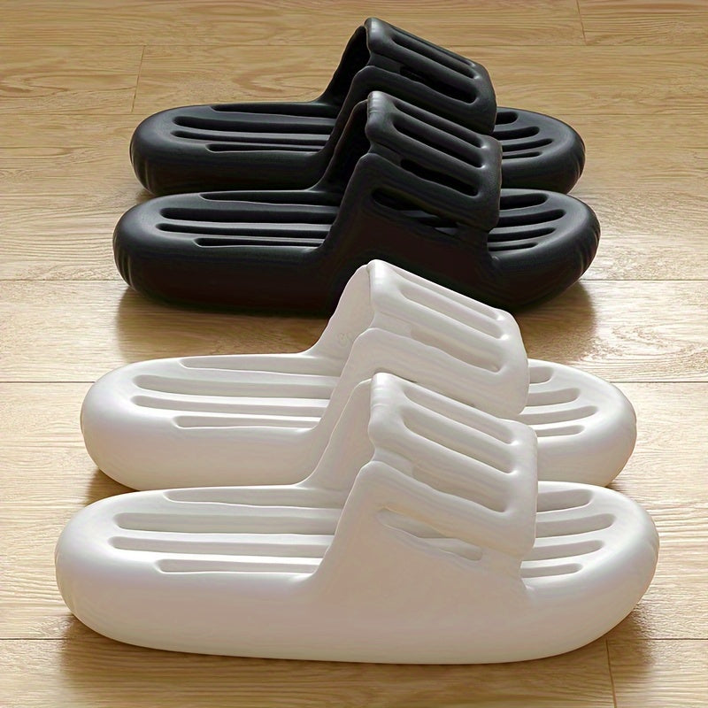 Women's Quick-Dry EVA Slide Sandals Open-Toe Summer Indoor Outdoor