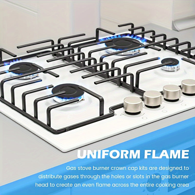 Gaz va elektr pechlar uchun 8 dona alyuminiy qotishma pech o'choq qopqog'i to'plami