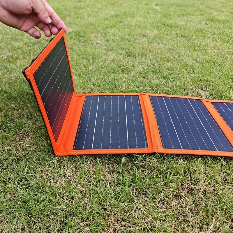 Foldable 25W Solar Panel Charger for Camping Emergency Power USB Solar Charger