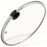 Universal Tempered Glass Lid for Frying Pan Skillet Cast Iron Pot 25.4cm 30.99cm 33.02cm 36.83cm
