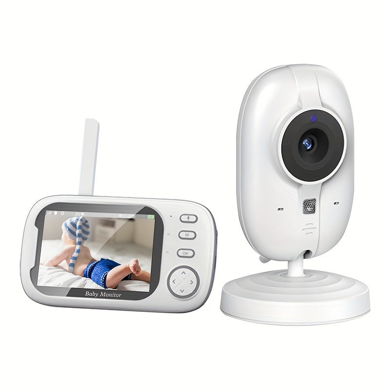 Indoor Security Camera 720P HD Night Vision Two-Way Audio Temperature Detection Smartphone Compatible