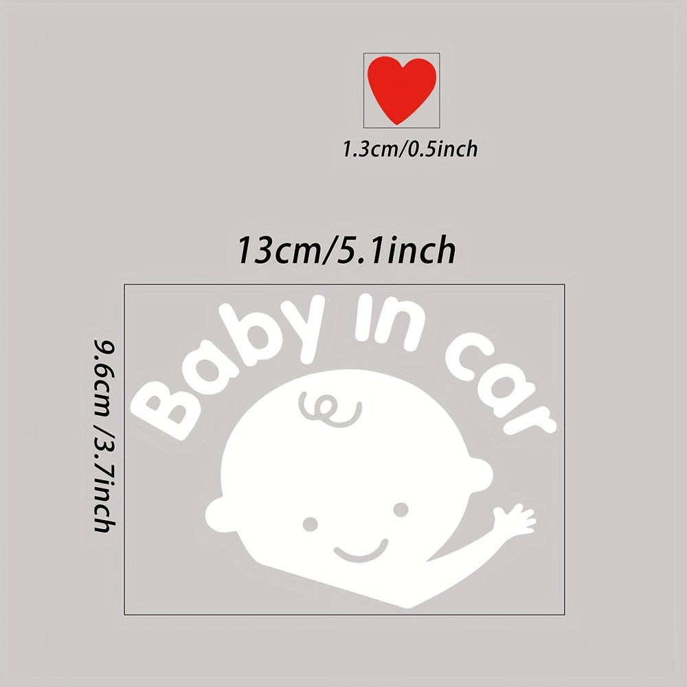 Kids Watercolor Cartoon Car Window Decal Waterproof Car Sticker