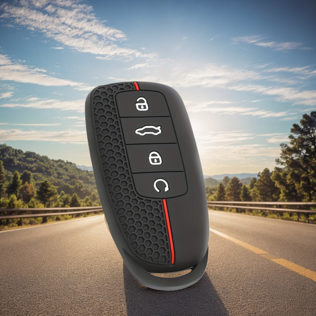 Silicone Car Key Cover for Tigo 7 8 Pro Max Interior Accessories
