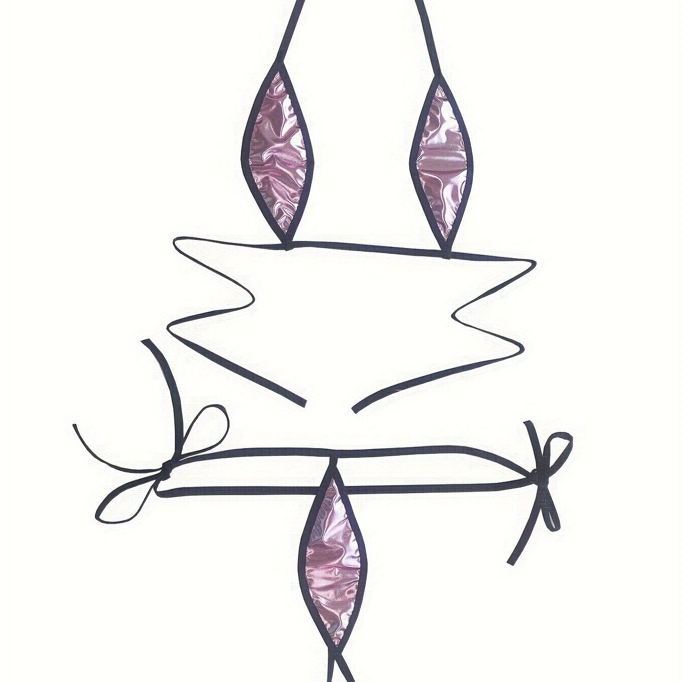 Sexy Lace Bikini Set for Women One Size S/M/L Underwear