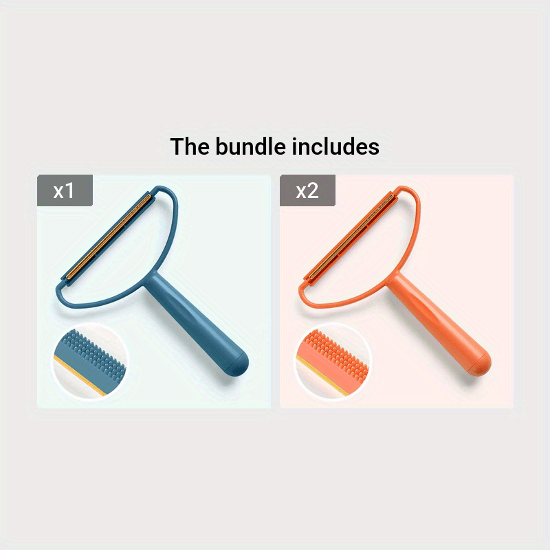 Portable Manual Epilator and Coat Shaver for Hair Removal from Clothes and Surfaces