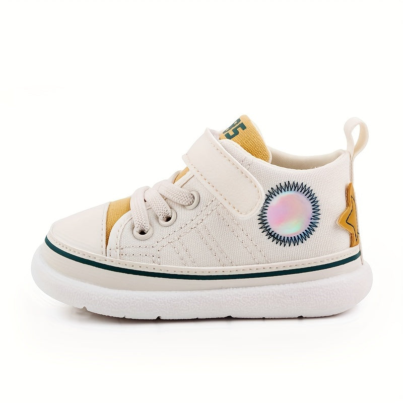 Children's Canvas Sneakers for Boys and Girls Low Top Non-Slip Casual Shoes