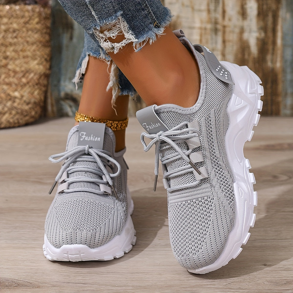 Women's Mesh Sneakers Lightweight Breathable Casual Running Shoes