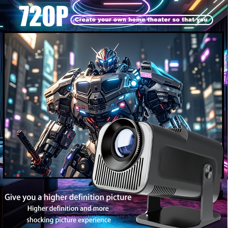 Portable 1280x720P Mini Projector Wireless Home Cinema Smart Family Theater