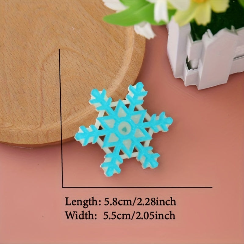 Ayollar uchun akril qor yog‘ingochi broshli pin, gul naqshli vintage tugma zargarlik buyumlari kiyim yoki sumkalar uchun