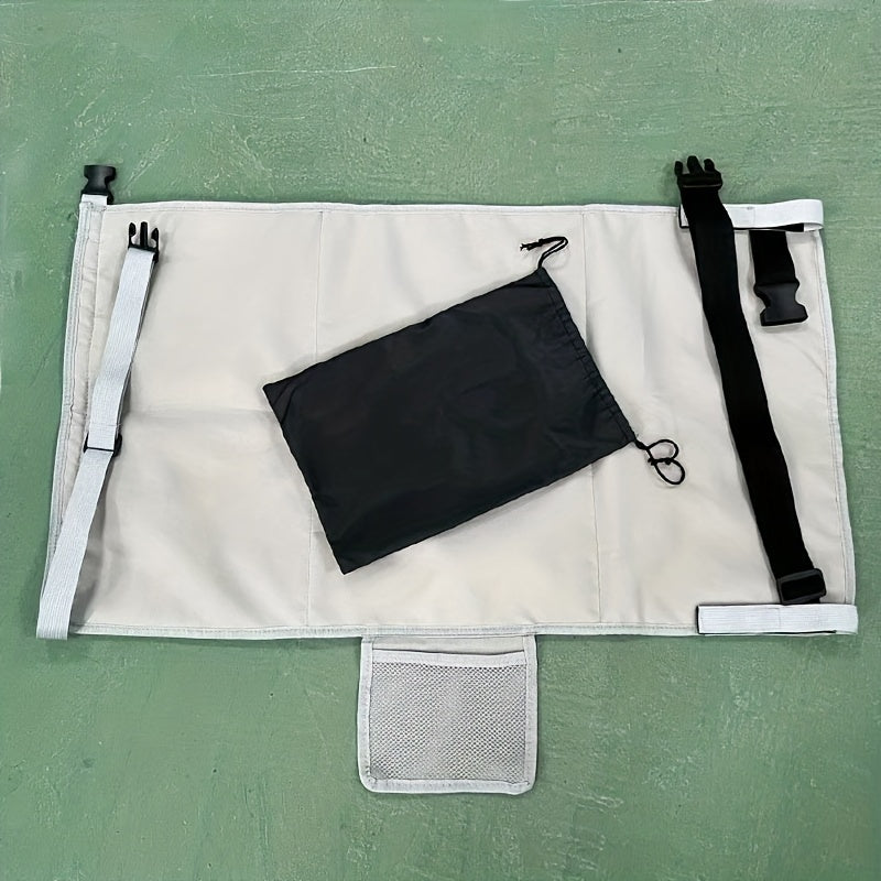 Travel Footrest for Airplane Seats Portable Foot Hammock Extender for Comfortable Travel