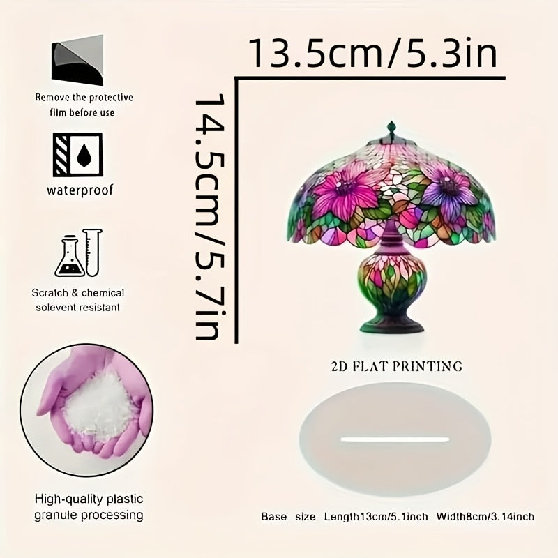 Lámpara de mesa de acrílico bohemia para decoración de oficina en casa, iluminación de escritorio