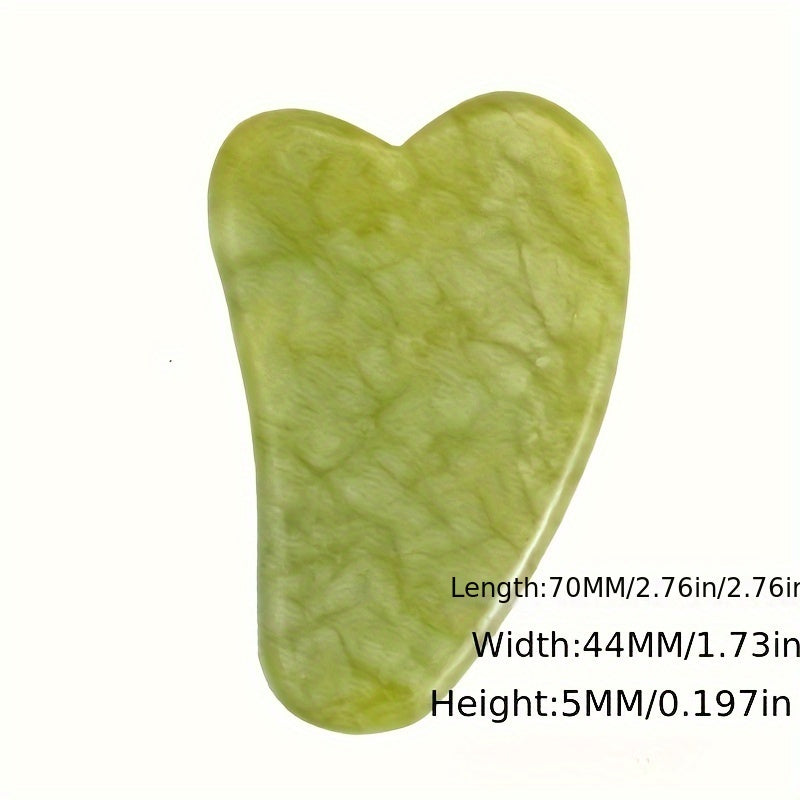 Set of 2 Facial Gua Sha Boards for Face and Neck Slimming Non-Battery Powered