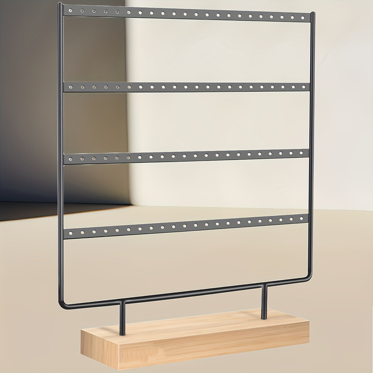 4-Tier Jewelry Organizer for Earrings Watches and Shoes Storage Gift