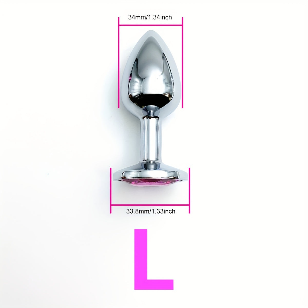 Унисекс металлическая анальная пробка, перезаряжаемая, водонепроницаемая, игрушка для взрослых удовольствий