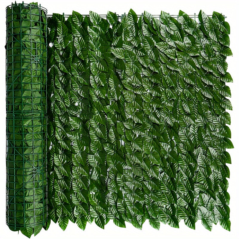 Artificial Ivy Wall Screen Privacy Fence for Garden Patio Home Decor All-Season Plastic