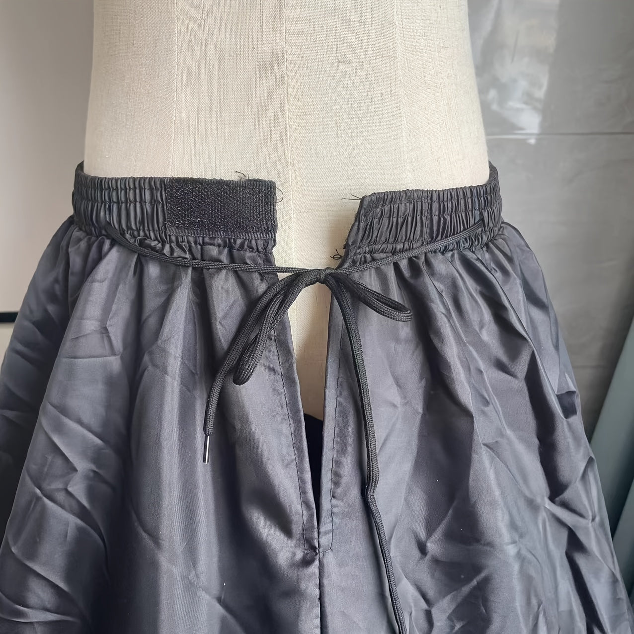 Girls Wedding Dress Crinoline Petticoat with Adjustable Size and 2 Hoop Layers