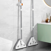 360° Swivel Triangle Mop Set with Extendable Handle for Windows Walls Floors