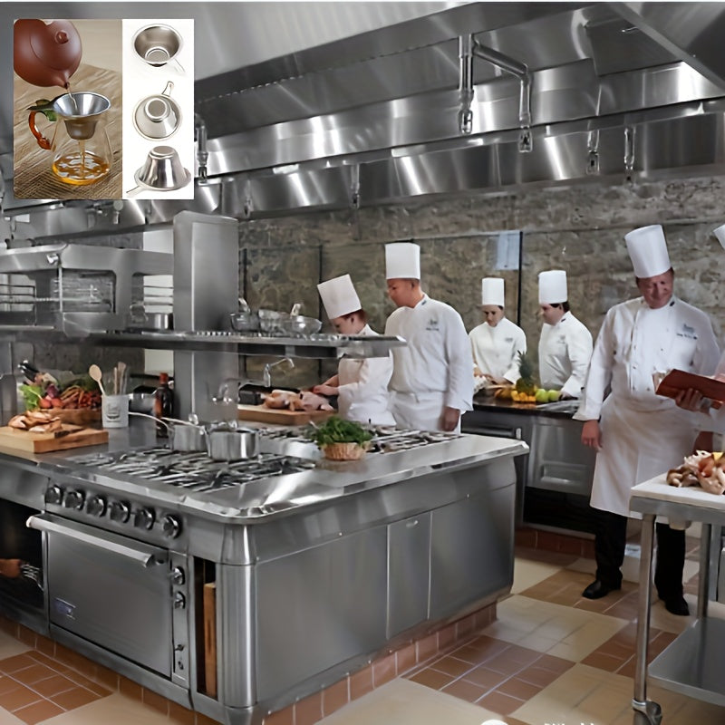 Set of 2 Stainless Steel Tea and Coffee Infusers Fine Mesh Strainers for Loose Leaf and Ground Brewing