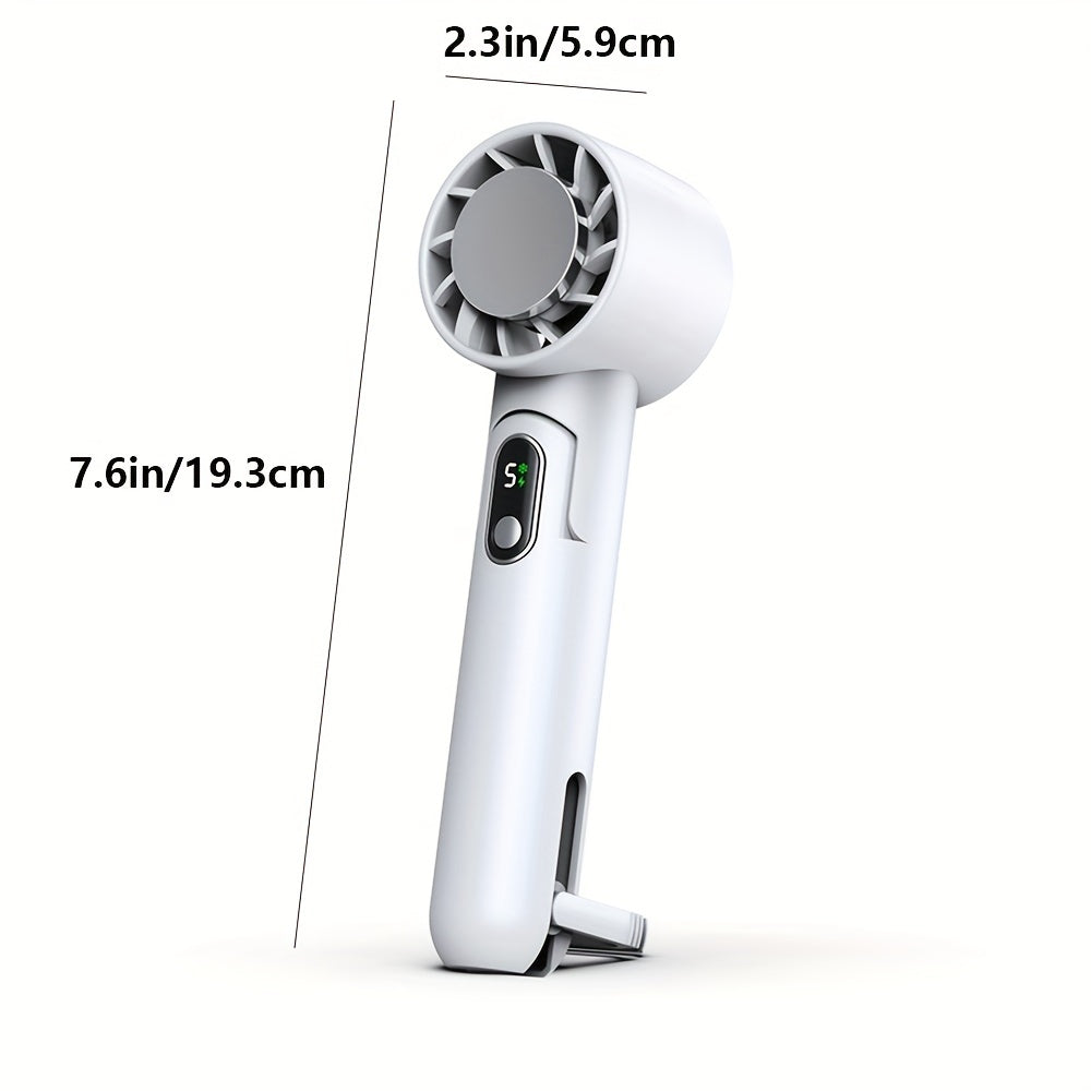 Rechargeable Portable USB Fan with High-Speed Cooling and Long-Lasting Battery