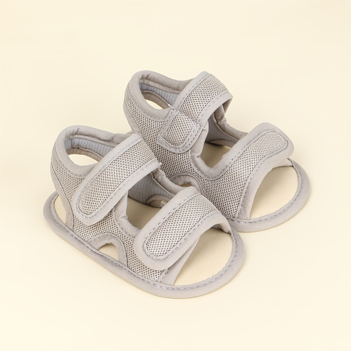 Infant Summer Sandals Open Toe Anti-Slip PU Sole Casual Toddler Shoes