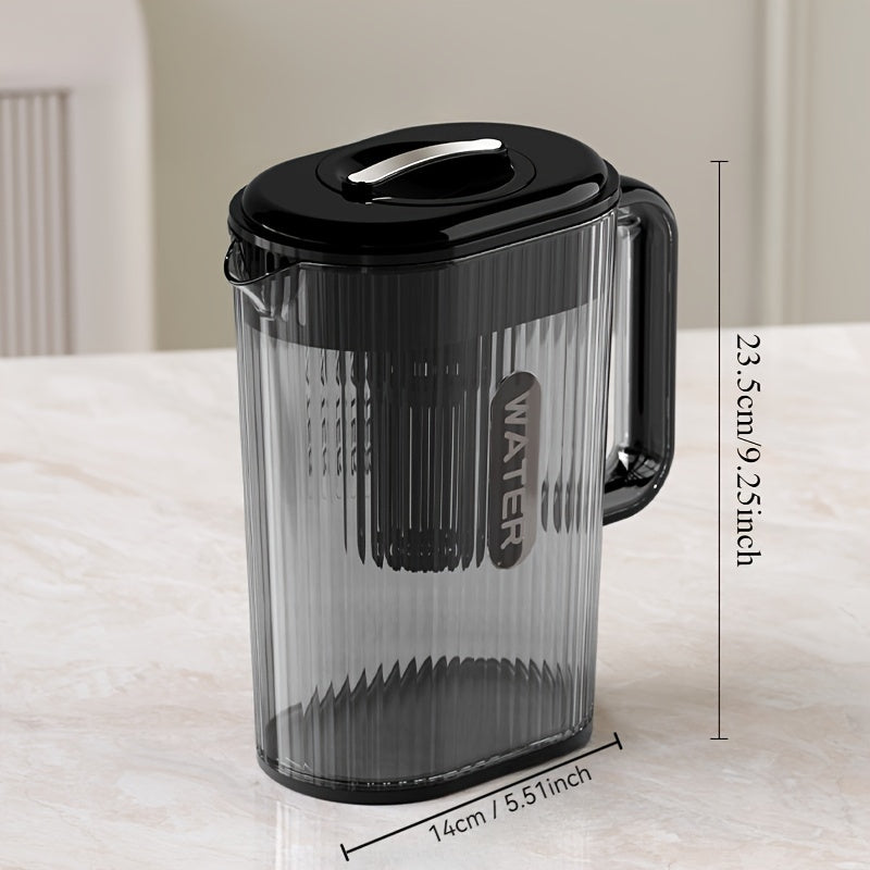 Oshxona uchun baland va ingichka PS materialidan yasalgan suv filtrli qozon - balandligi 23.5 sm/9.25 dyuym va diametri 11 sm/4.33 dyuym, uyda foydalanish uchun ideal