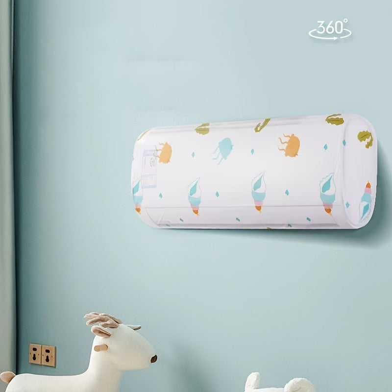Wall Mounted Air Conditioner Cover Waterproof Dustproof Protective Shield