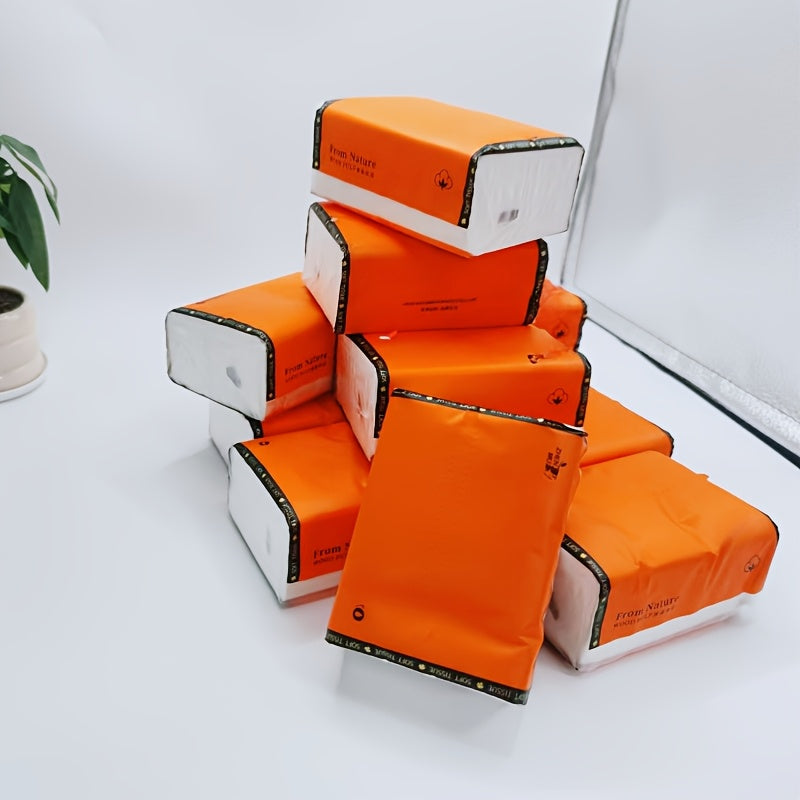 Premium Wood Pulp Tissues Large Pack Soft Lint-Free for Hands and Toilet