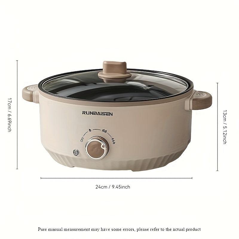 Electric Boiling Pot 220V-240V Food Contact Safe PP Material European Plug