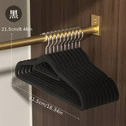 Velvet Hangers Non-Slip Closet Organizer Space-Saving Storage for Home and Kitchen