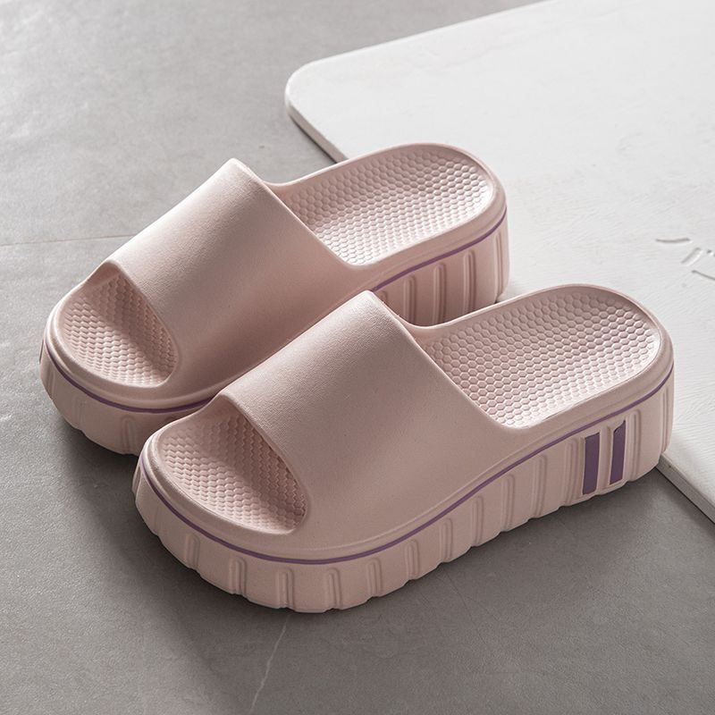 Women's EVA Slip-On High Heel Sandals Open-Toe Beach Shoes