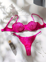 Jozibador pushti dantel ichki kiyim to'plami