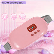 Portable Menstrual Heating Pad Pink USB Rechargeable Back and Belly Pain Relief