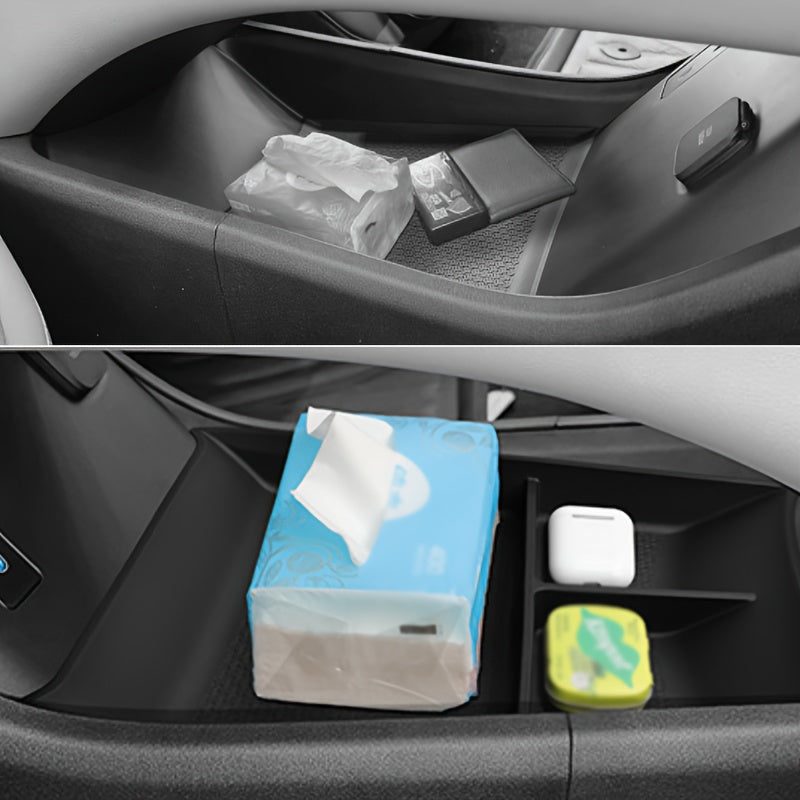 Center Console Storage Organizer Durable Plastic Car Interior Tray for Hyundai Han 2025