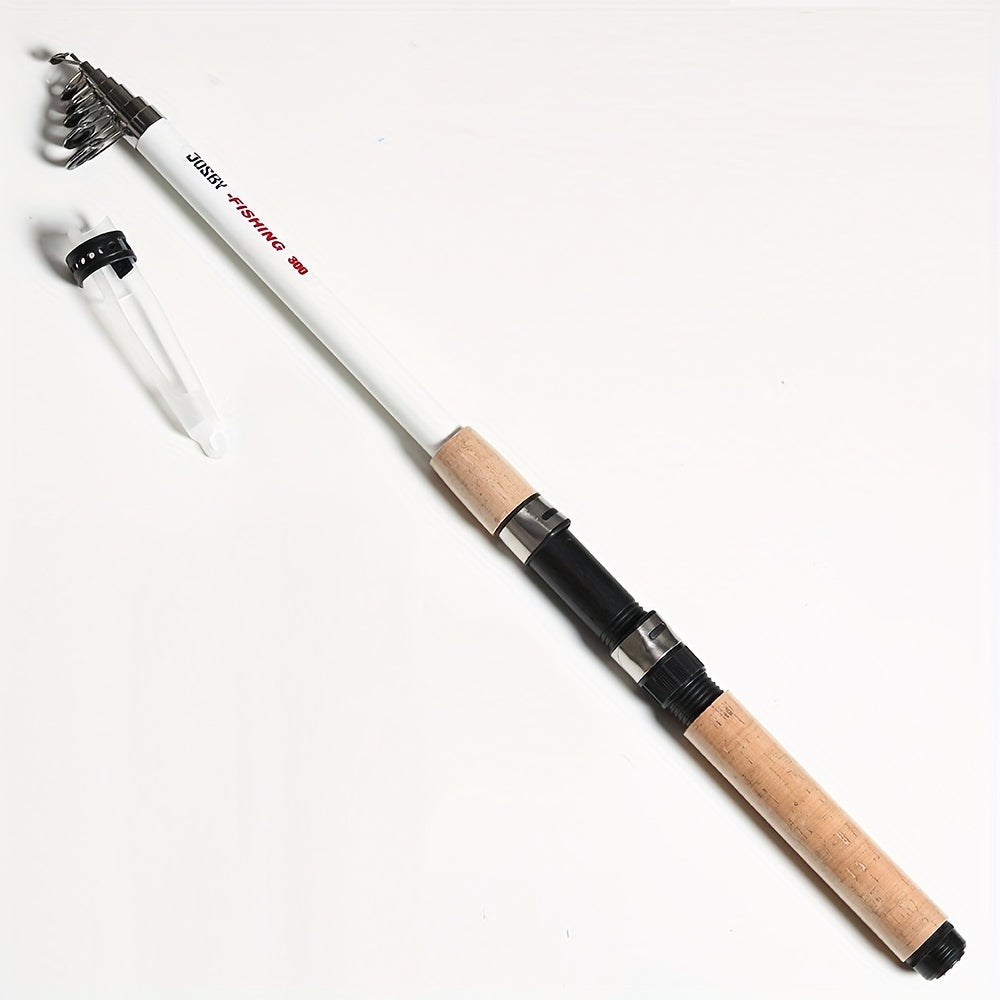 Portable Fiberglass Spinning Fishing Rod 2.1m-3.6m Travel Lightweight Durable