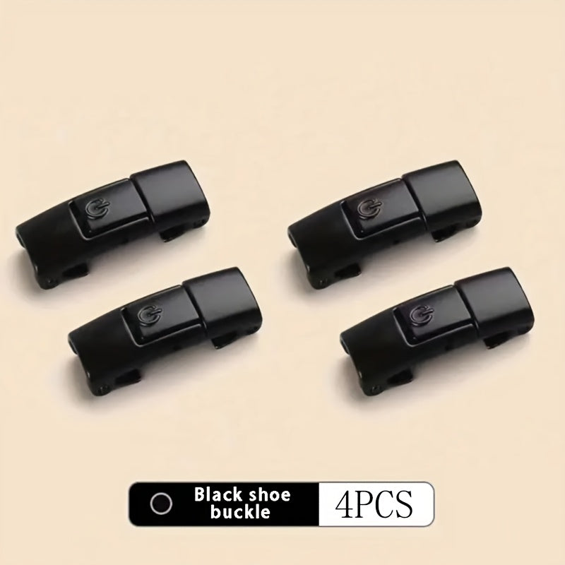 No-Tie Elastic Shoelaces 8mm Flat Secure Press Lock for Sneakers and Casual Shoes