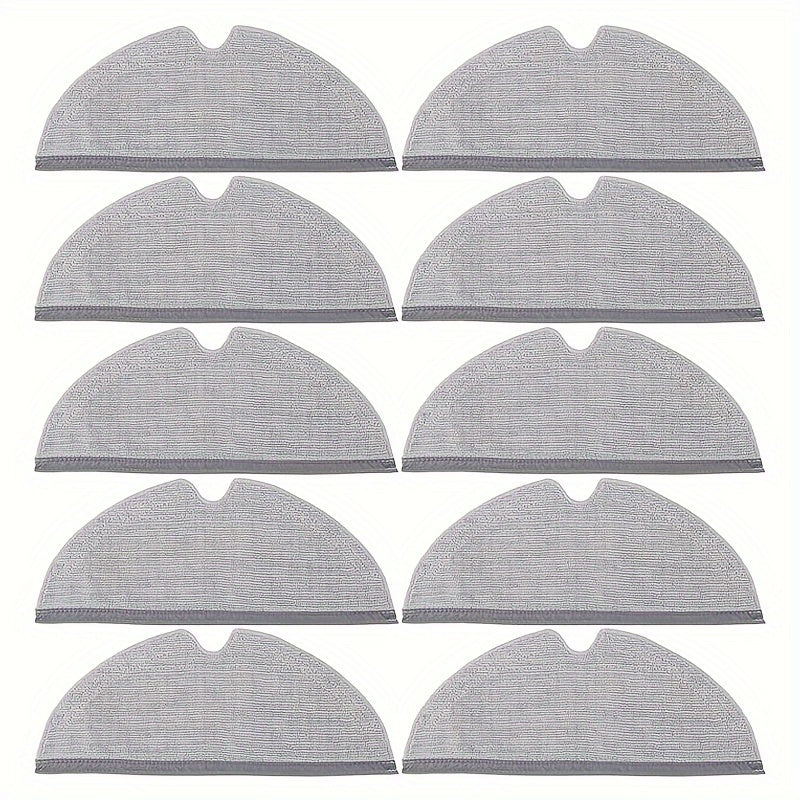 Set of 10 Full Coverage Mopping Cloths for Robot Vacuum Cleaners