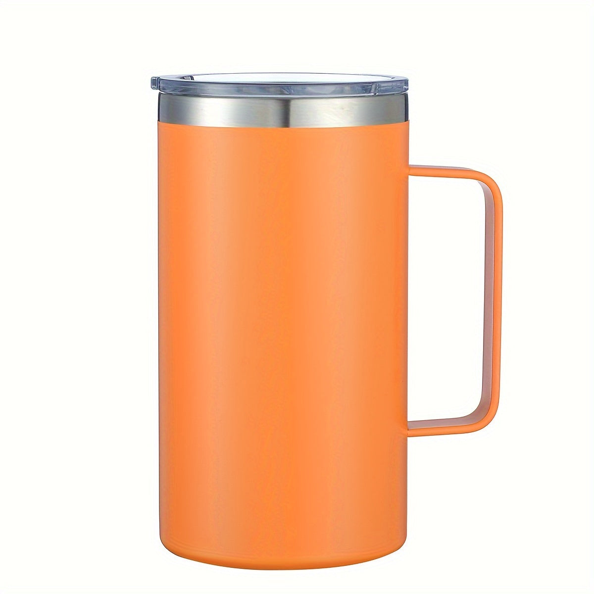 Stainless Steel Coffee Mug 24oz Vacuum Insulated with Lid and Handle