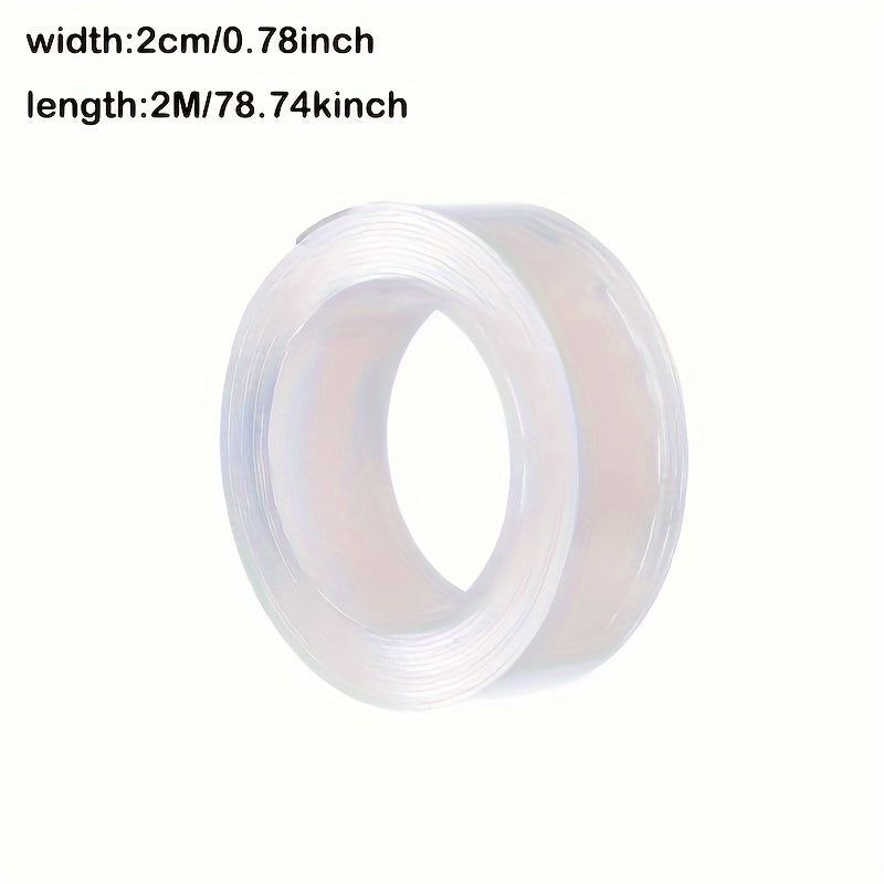 Heavy Duty Double-Sided Tape Removable Reusable Adhesive Home Office Car