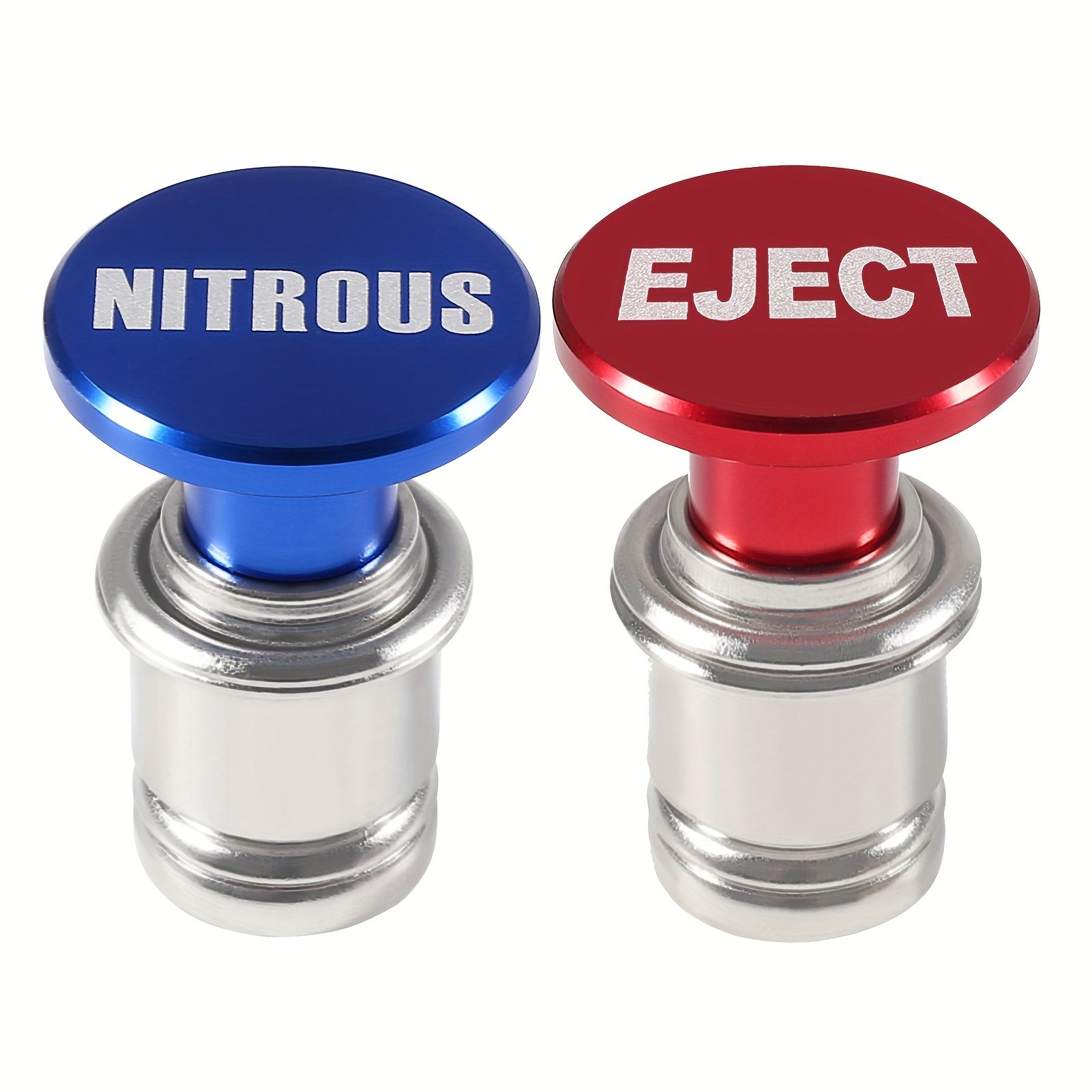 2 Pieces Car Fire Missile Eject Panic Button 12V Lighter Plug Auto Accessories