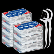 50PCS Dental Floss Picks Deep Clean Disposable Oral Care Travel Friendly