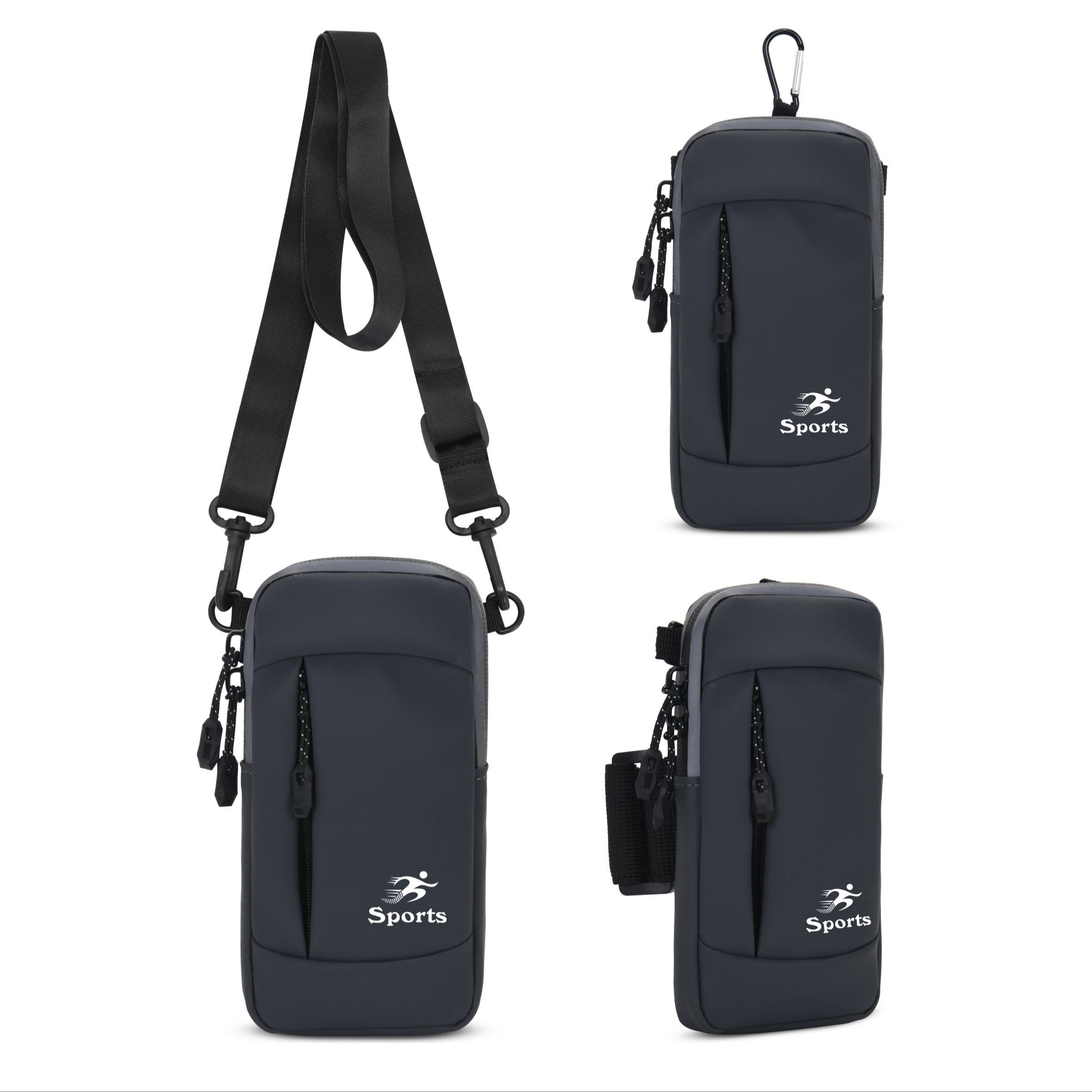 Мобильная сумка на руку для бега, сумка безопасности для джоггинга и мини-сумка через плечо для телефонов до 7 дюймов.