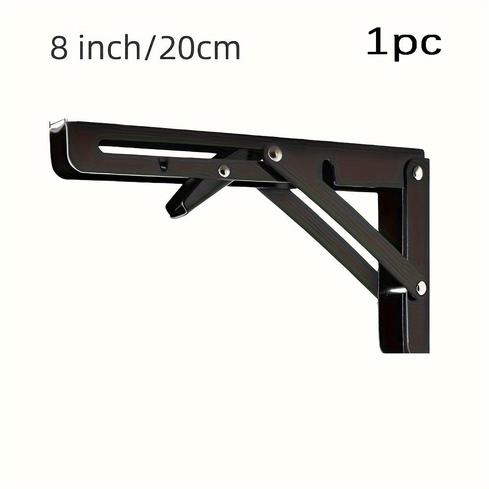Heavy Duty Folding Shelf Brackets Wall Mounted Stainless Steel for Bench Table